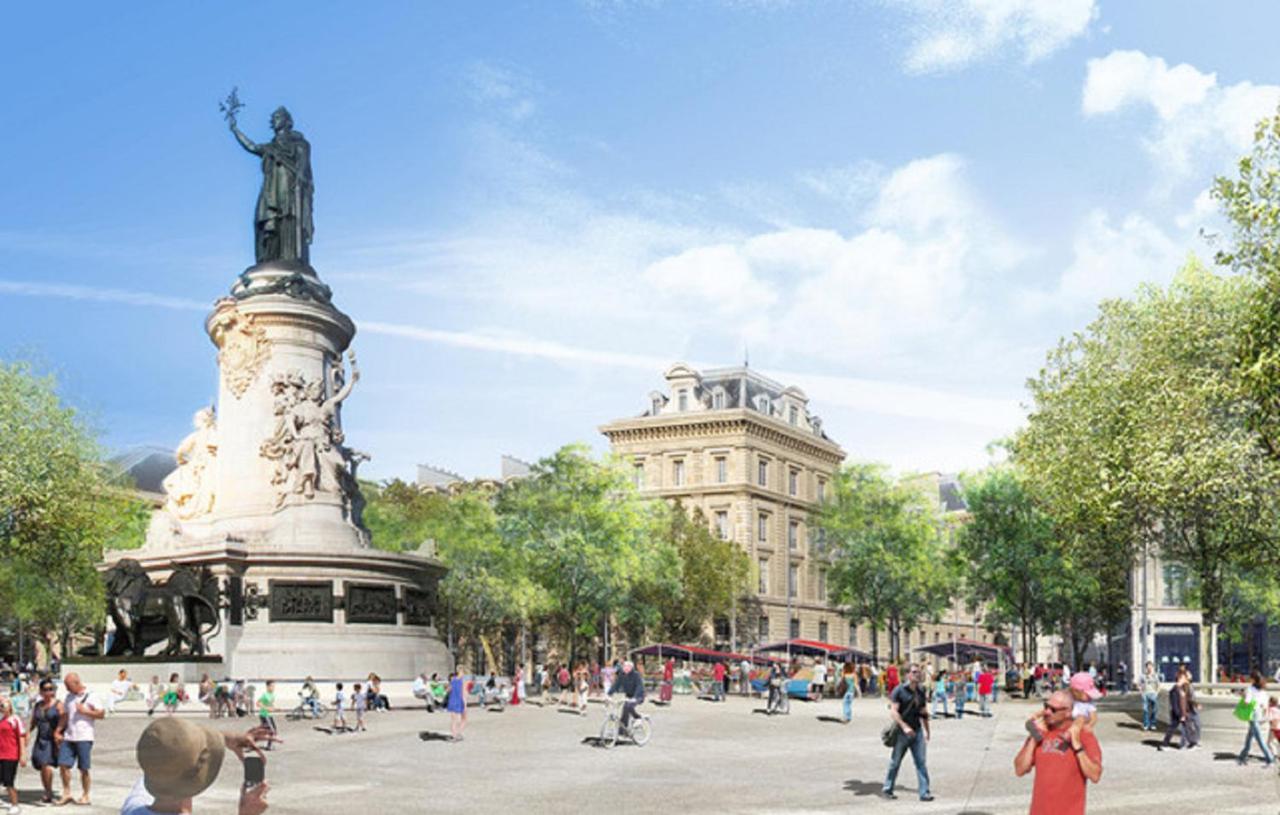 70 - Authentic Parisian Flat Lägenhet Exteriör bild